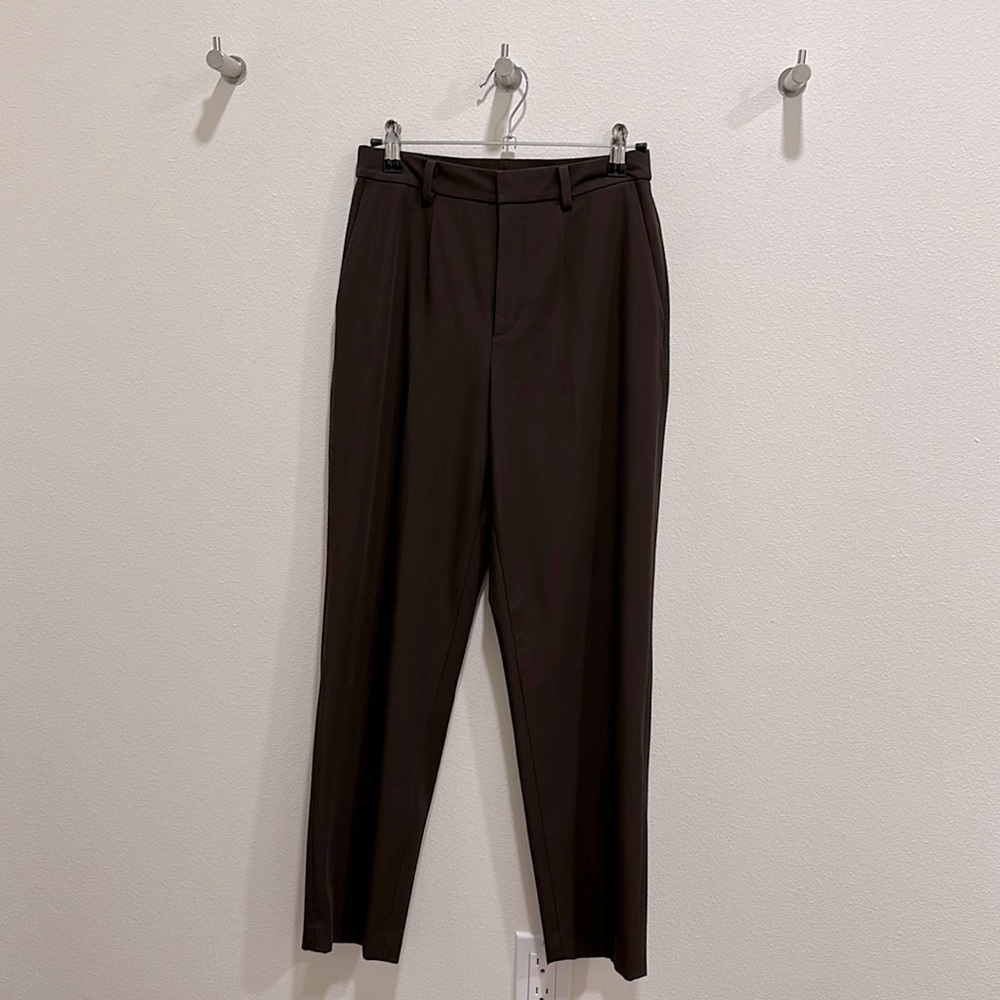 Uniqlo Smart Ankle Pants Dark Brown